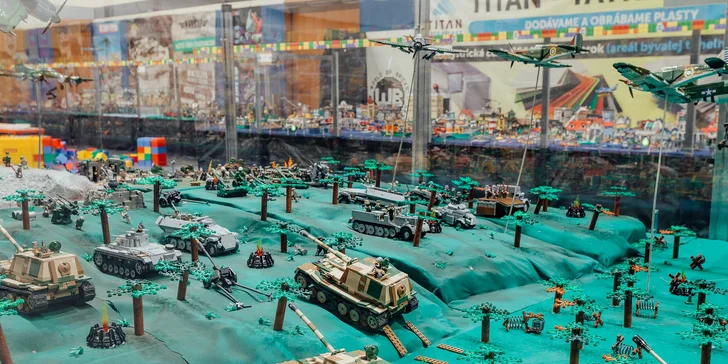 WORLD OF BRICKS: Vstupenka na najväčšiu interaktívnu výstavu LEGA na Slovensku pre malých i veľkých pri TATRALANDII