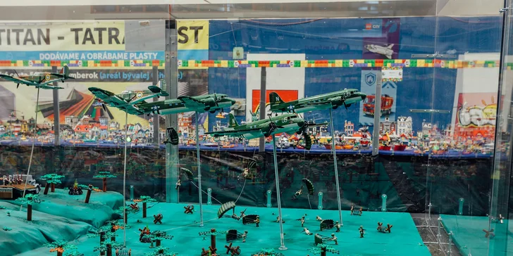 WORLD OF BRICKS: Vstupenka na najväčšiu interaktívnu výstavu LEGA na Slovensku pre malých i veľkých pri TATRALANDII