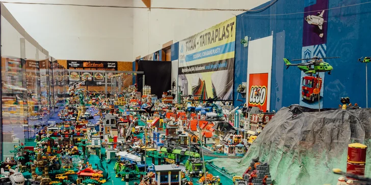 WORLD OF BRICKS: Vstupenka na najväčšiu interaktívnu výstavu LEGA na Slovensku pre malých i veľkých pri TATRALANDII