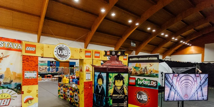 WORLD OF BRICKS: Vstupenka na najväčšiu interaktívnu výstavu LEGA na Slovensku pre malých i veľkých pri TATRALANDII