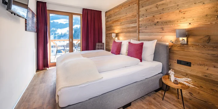 Rakúske Alpy v modernom apartmáne s kuchynkou a turistická karta plná zliav