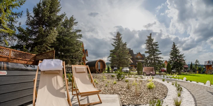 Lesné apartmány v čarovnom horskom prostredí kúsok od aquaparku Terma Bania: wellness, zľavy a raňajky v cene