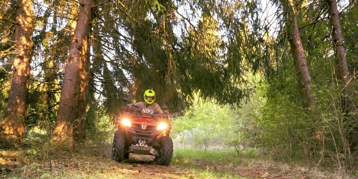 Adrenalínová jazda cez Liptov na parádnych štvorkolkách s požičovňou v Liptovskom Trnovci pr Liptovskej Mare