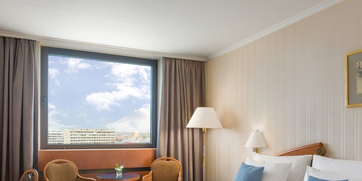4 * pobyt v hoteli Panorama v Prahe: raňajky a vstup do wellness