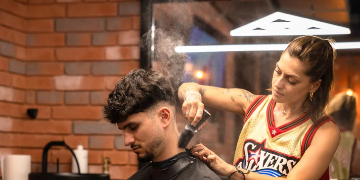 Kompletné barberské služby z Morávek Barbershop: Pánsky a detský strih, aj strih s úpravou brady
