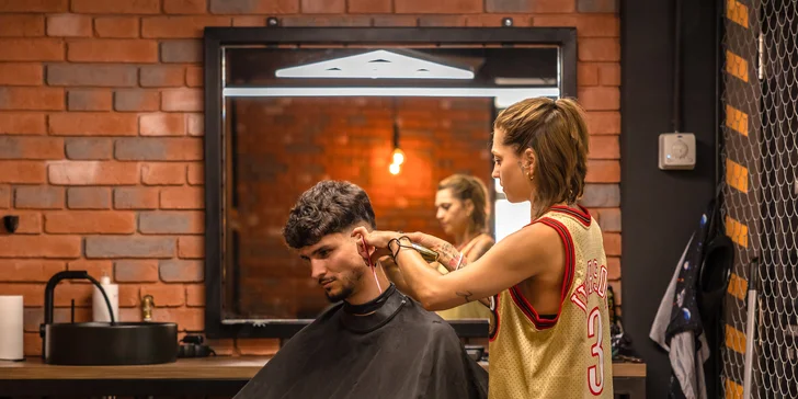 Kompletné barberské služby z Morávek Barbershop: Pánsky a detský strih, aj strih s úpravou brady