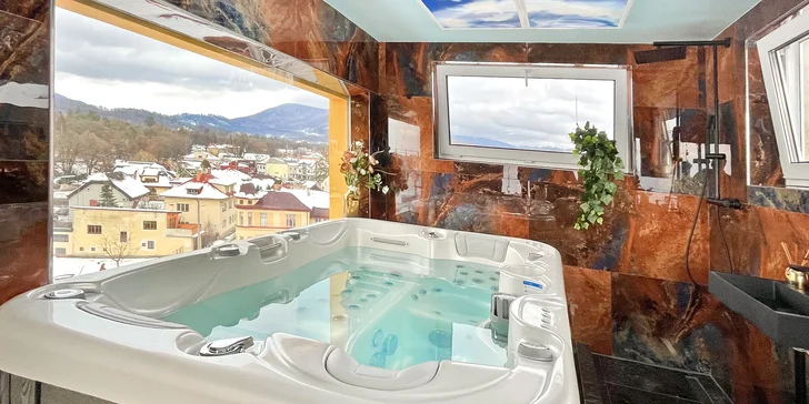 Božský súkromný relax v Rožnovských pivných kúpeľoch: romantický pobyt s polpenziou