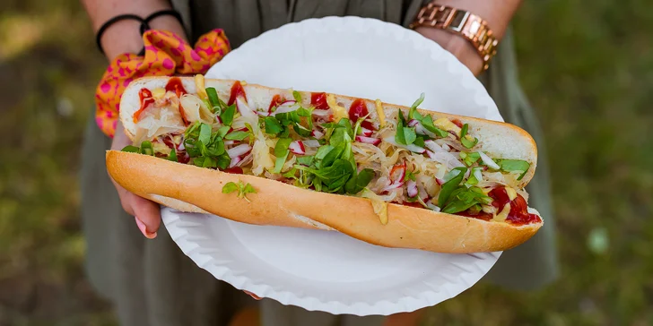 Americký hotdog alebo nadupané burgre s hranolčekmi a omáčkou v bistre PIGULINY