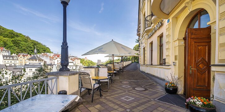 Relaxačný 4* pobyt v centre Karlových Varov: raňajky, polpenzia, wellness aj zľava na procedúry