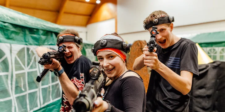 Laser Game alebo virtuálna realita v Gopass Aréne pri TATRALANDII