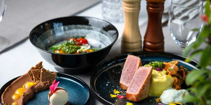 Exkluzívne trojchodové menu s krevetami či hovädzou sviečkovicou