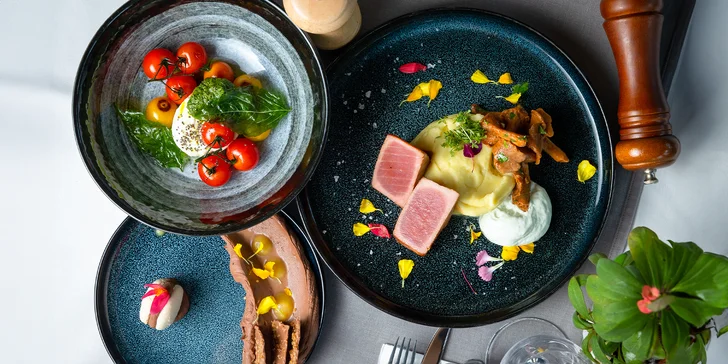 Exkluzívne trojchodové menu s krevetami či hovädzou sviečkovicou