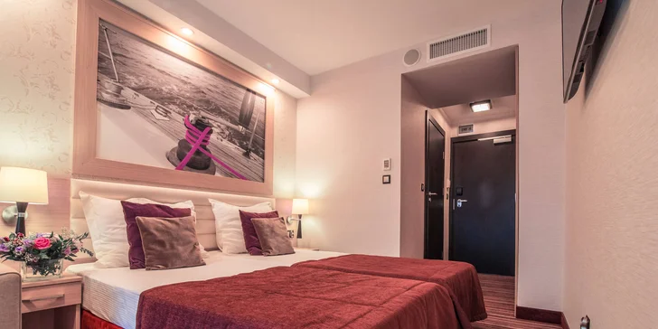 Rodinná dovolenka pri Balte: hotel blízko mora, polpenzia, neobmedzený vstup do bazénov a sáun, animačné programy