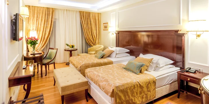 Luxusný hotel v slnečnej Dalmácii s polpenziou a neobmedzeným wellness