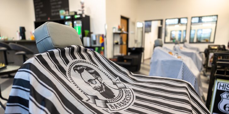 Barber Family: Pánsky strih, úprava brady aj combo s čistením pleti