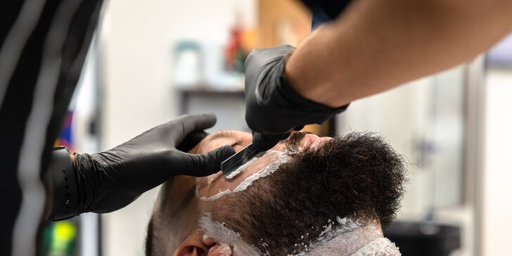 Barber Family: Pánsky strih, úprava brady aj combo s čistením pleti