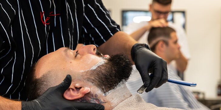 Barber Family: Pánsky strih, úprava brady aj combo s čistením pleti