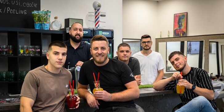 Barber Family: Pánsky strih, úprava brady aj combo s čistením pleti