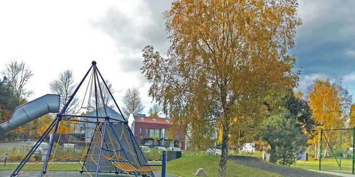 Rezort pri Balte: polpenzia, vlastný prístup k pláži, neobmedzený vstup do sauny, požičanie bicyklov i animácie