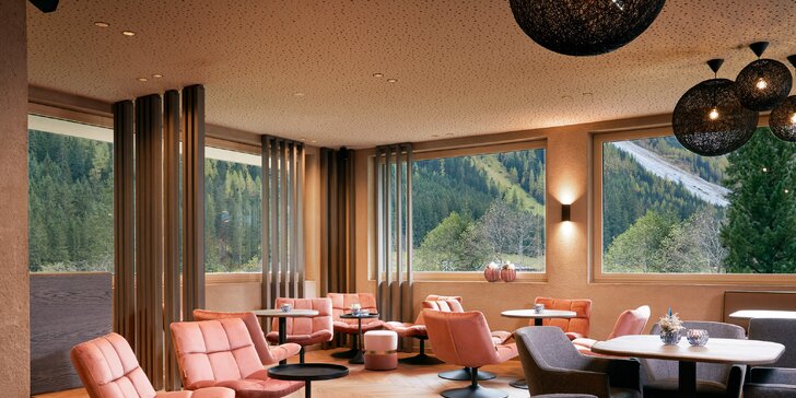 Nový moderný hotel na dohľad od Hintertuxu: polpenzia, wellness aj aktivity