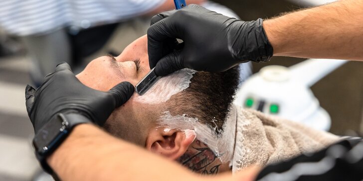Barber Family: Pánsky strih, úprava brady aj combo s čistením pleti