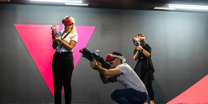 Ultimátna novinka: Laser TAG vo virtuálnej realite