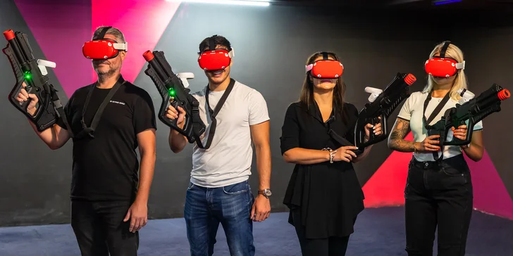 Ultimátna novinka: Laser TAG vo virtuálnej realite