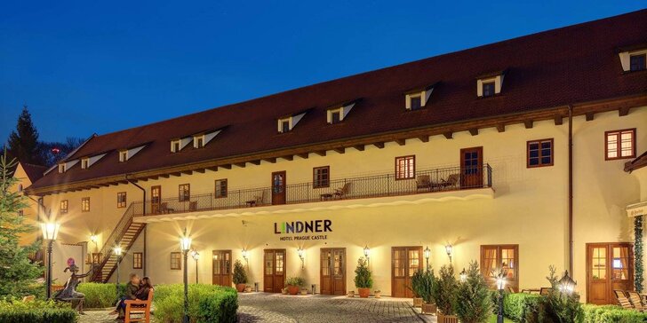 Historický hotel v blízkosti Strahovského kláštora: raňajky aj voľný vstup do sauny