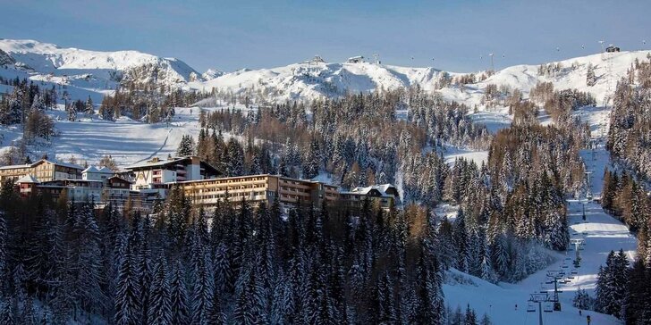 Luxusný hotel v Korutánsku priamo v lyžiarskom areáli: plná penzia, wellness a pobyt pre dve deti zadarmo