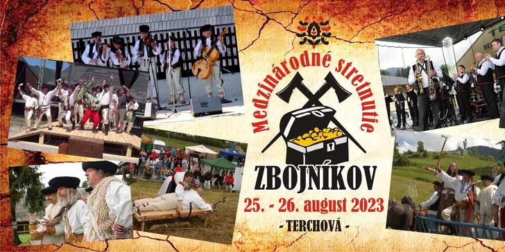 Festival Medzinárodné stretnutie zbojníkov v Terchovej 25. - 26.8.2023