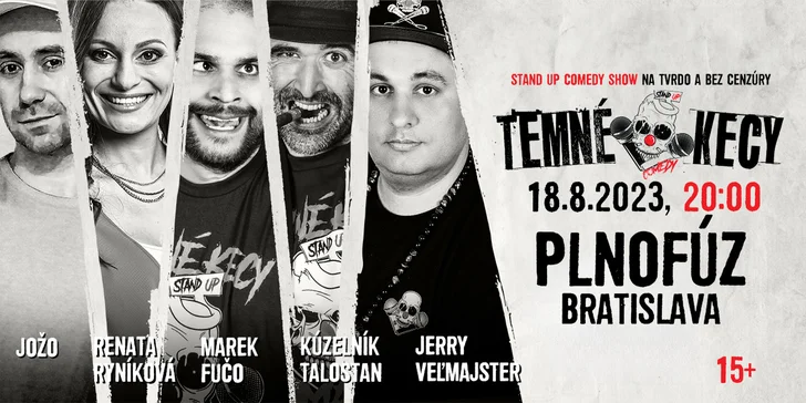 Temné kecy u Plnofúza: Najdrsnejšia STAND UP Comedy show na Slovensku