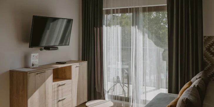Moderné apartmány v poľských Beskydách s raňajkami a wellness