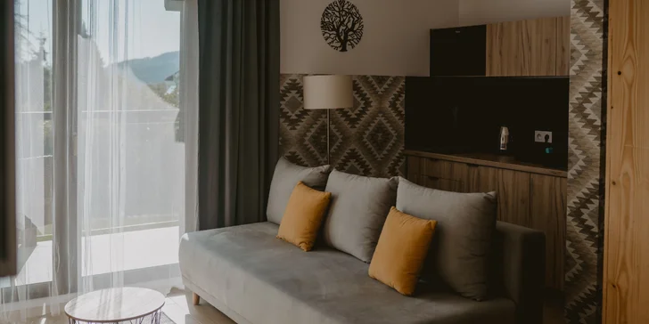 Moderné apartmány v poľských Beskydách s raňajkami a wellness