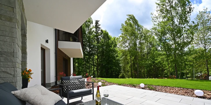 Moderné apartmány v poľských Beskydách s raňajkami a wellness