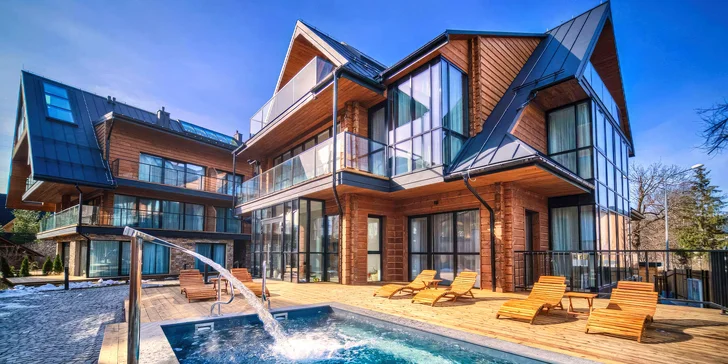 Novučičké moderné apartmány v centre Zakopaného: relax v SPA aj dobrodružstvo