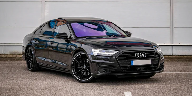 Dupnite na to! Jazda na AUDI A8 s 340 koňmi pod kapotou