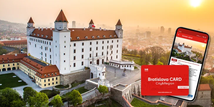 Bratislava CARD: Turistická karta so vstupmi do múzeí, zľavami aj bezplatnou dopravou