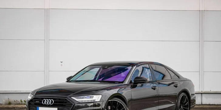 Dupnite na to! Jazda na AUDI A8 s 340 koňmi pod kapotou