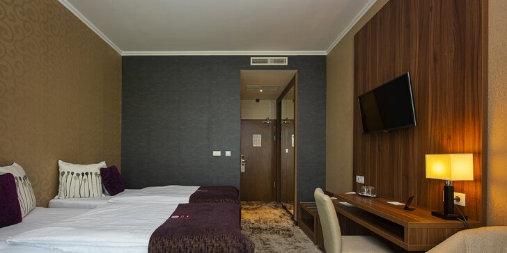 Praktický 4* hotel v Maďarsku v blízkosti diaľnice M3: strava, wellness, skvelé služby aj výhodné nákupy v M3 Outlet