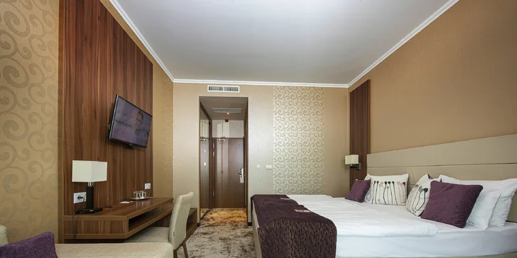 Praktický 4* hotel v Maďarsku v blízkosti diaľnice M3: strava, wellness, skvelé služby aj výhodné nákupy v M3 Outlet