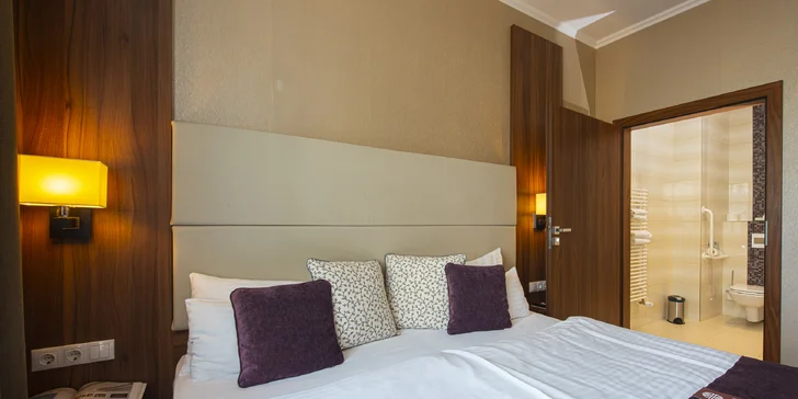Praktický 4* hotel v Maďarsku v blízkosti diaľnice M3: strava, wellness, skvelé služby aj výhodné nákupy v M3 Outlet