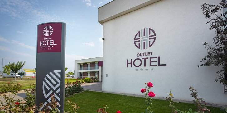 Praktický 4* hotel v Maďarsku v blízkosti diaľnice M3: strava, wellness, skvelé služby aj výhodné nákupy v M3 Outlet