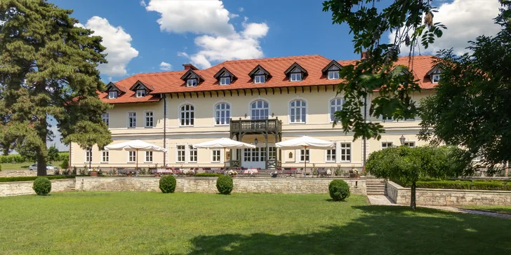 Luxusný oddych v historickom kaštieli uprostred viníc Tokaja: Polpenzia nabitá miestnymi dobrotami aj welcome drink