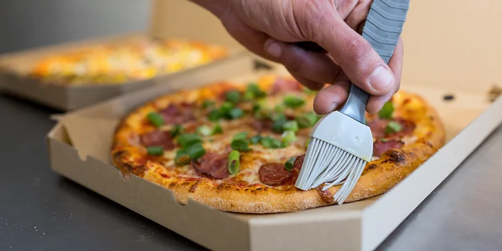 2, 3 alebo 4 pizze pečené na dreve s donáškou v rámci Košíc