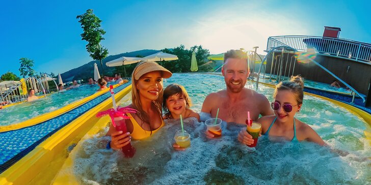 Rodinná dovolenka v krásnom komplexe s aquaparkom: polpenzia či plná penzia, detský klub aj deti zdarma