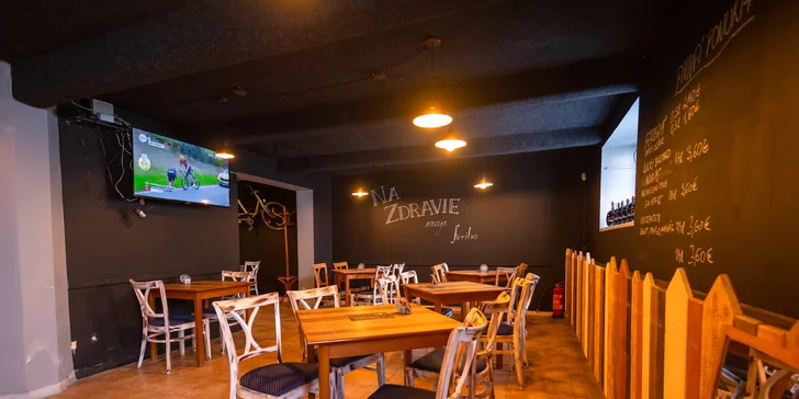 Kačacia hostina s pohárom vína pre jedného, dvoch alebo štyroch