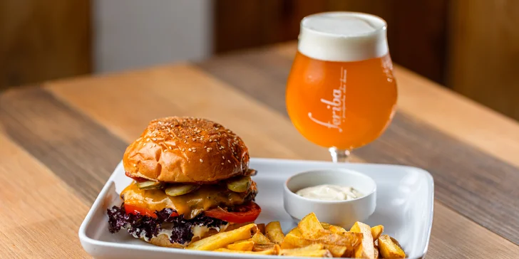Burger, tatarák, vyprážaná misa či degustácia craftového piva