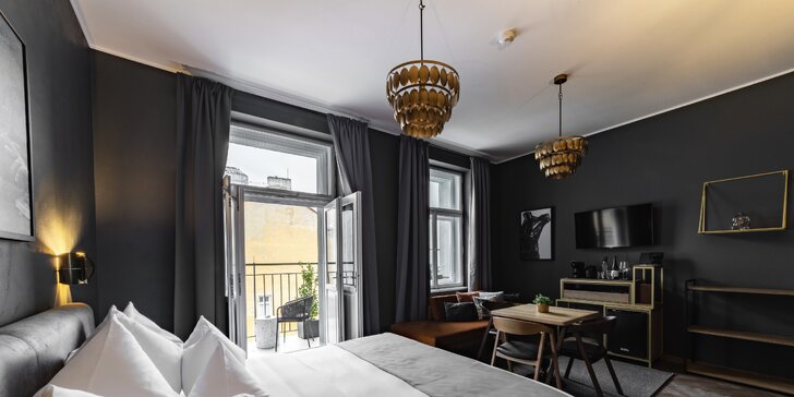 Pobyt v novom dizajnovom hoteli v Karlíne: raňajky do postele aj privátne wellness