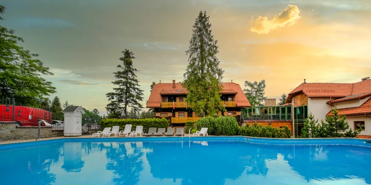 Wellness pobyt v lone prírody - komfortné ubytovanie, polpenzia a malebné prostredie