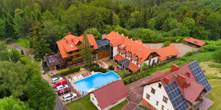 Wellness pobyt v lone prírody - komfortné ubytovanie, polpenzia a malebné prostredie